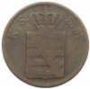 2 пфеннига 1851 года Саксония