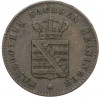 2 пфеннига 1869 года Саксен-Мейнинген