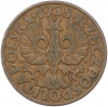 5 грошей 1938 года Польша