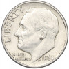 1 дайм (10 центов) 1964 года D США