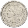 3 цента 1868 года США