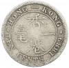 10 центов 1889 года Гонконг