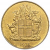 1 крона 1975 года Исландия