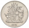 5 крон 1971 года Исландия
