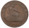1 сентимо 1870 года Испания