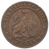 1 сентимо 1870 года Испания