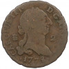 2 мараведи 1778 года Испания (Карл III)