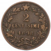 2 чентезимо 1898 года Италия