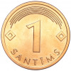 1 сантим 2008 года Латвия