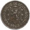 25 сантимов 1920 года Люксембург