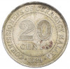 20 центов 1939 года Малайя