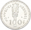 100 франков 1966 года Новые Гебриды