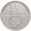 5 долларов 2016 года Острова Кука «История крестовых походов — Восьмой крестовый поход»