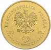 2 злотых 2009 года Польша «180 лет центральному банку Польши»