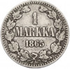 1 марка 1865 года Русская Финляндия