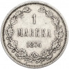 1 марка 1874 года Русская Финляндия