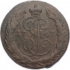 5 копеек 1767 года СМ