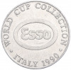 Рекламный жетон «Esso — Вилли Миллер (Шотландия — коллекция Кубка мира)» 1990 года Великобритания