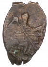 Копейка 1655-1663 года Алексей Михайлович «Медный бунт»