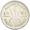 3 пенса 1961 года Австралия