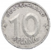 10 пфеннигов 1949 года Восточная Германия (ГДР)