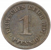 1 пфенниг 1907 года D Германия