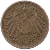 1 пфенниг 1911 года D Германия