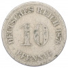 10 пфеннигов 1876 года D Германия