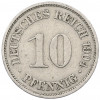 10 пфеннигов 1904 года A Германия
