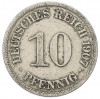10 пфеннигов 1907 года A Германия