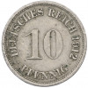 10 пфеннигов 1912 года F Германия