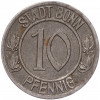 10 пфеннигов 1920 года Германия — город Бонн «Бетховен» (Нотгельд)