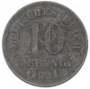 10 пфеннигов 1921 года Германия