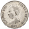 5 песет 1891 года Испания