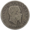 1 лира 1863 года M Италия