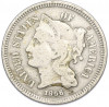 3 цента 1866 года США