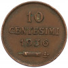 10 чентезимо 1936 года Сан-Марино