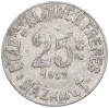 25 сантимов 1922 года Франция — комунна Мазаме (Нотгельд)
