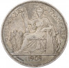 1 пиастр 1909 года Французский Индокитай