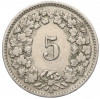 5 раппенов 1911 года Швейцария