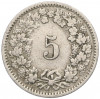 5 раппенов 1914 года Швейцария
