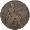 1 пенни 1902 года Великобритания