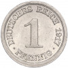 1 пфенниг 1917 года E Германия