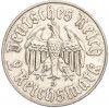 2 рейхсмарки 1933 года D Германия «450 лет со дня рождения Мартина Лютера»