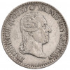 1/6 талера 1827 года Саксония «Смерть Короля Фридриха Августа I»