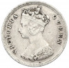 10 центов 1895 года Гонконг