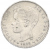 1 песета 1899 года Испания