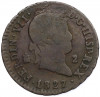 2 мараведи 1827 года Испания