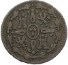 2 мараведи 1827 года Испания
