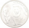 5000 франков 2016 года Республика Конго «Африканский лев»